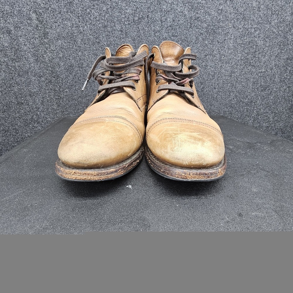 Thursday Boots Cadet Walnut Brown Leather Cap Toe Ankle Boots WLNCAD Men 7.5 - Picture 14 of 14